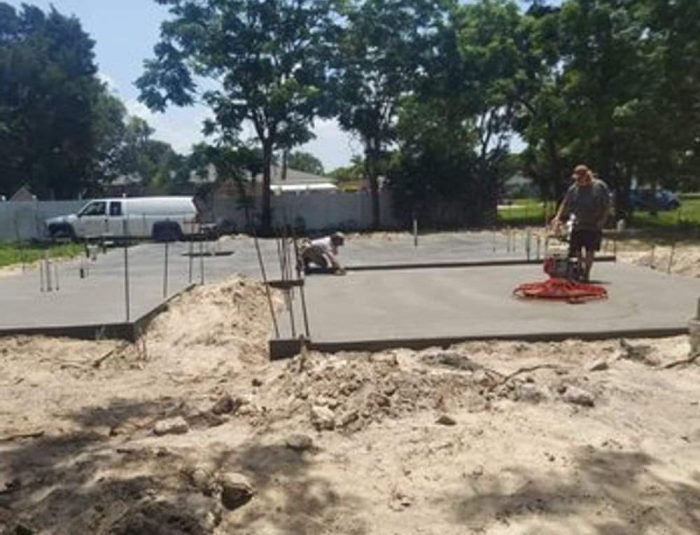 Energy-efficient metal barn with sliding doors